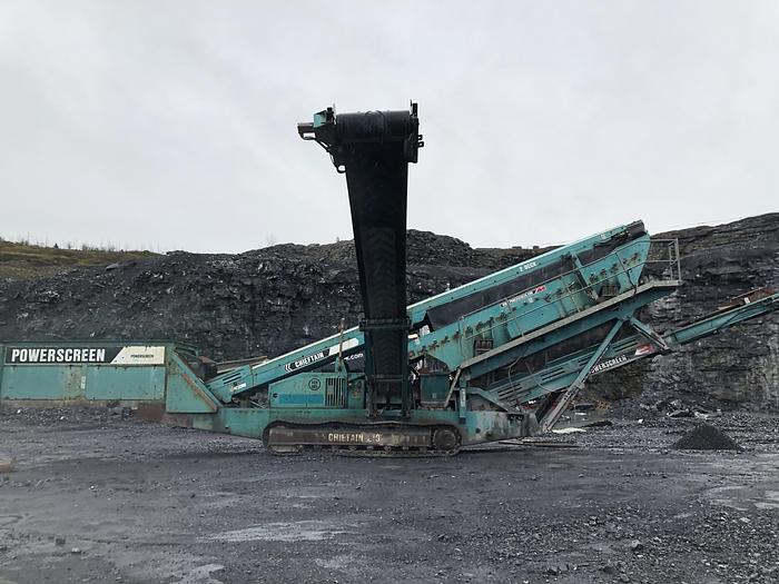 Used 2006 Powerscreen 2100 2 Deck