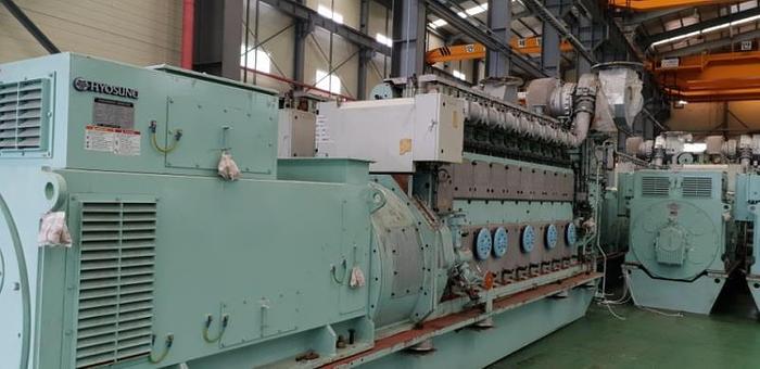 Doosan MAN 9L21/31 unused generator sets