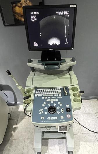 Gebraucht BK Medical 2101 Falcon Ultraschallgerät mit 3 Sonden und Sony Drucker
