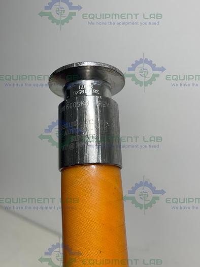 Used 72" Silicone Hose w/ 1" Sanitary Fitting 125 PSI at 20°C