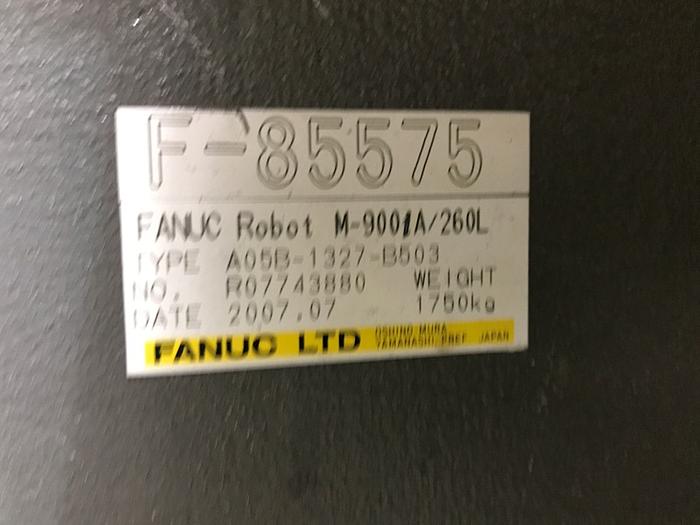 Used FANUC M900iA/260L 6 AXIS CNC ROBOT WITH R30iA CONTROLLER