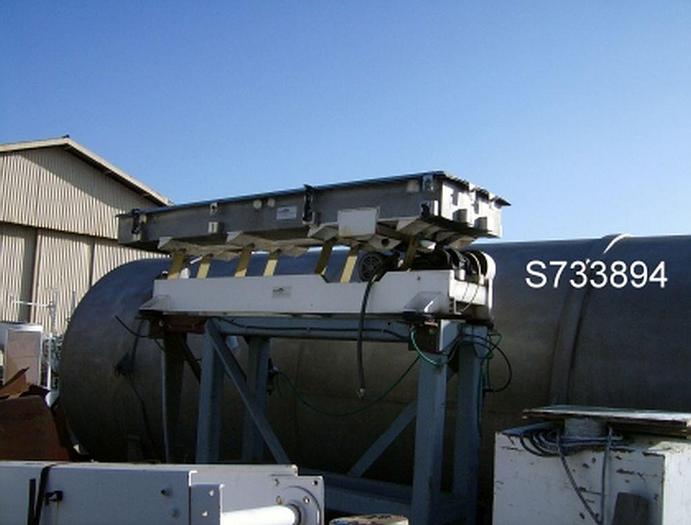 Used Screen, 2' X 7', Deamco, Vibratory, S/st, Eccentric, Food Gr #S733894