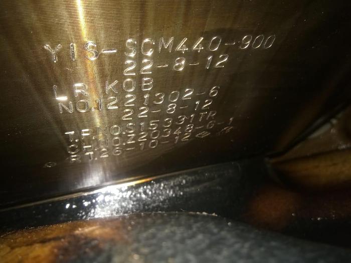 Used Yanmar 8EY26LW generator in very good condition.