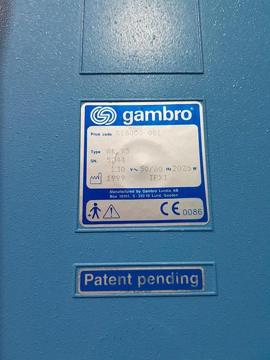 Gebraucht Gambro AK 95 Dialysegerät