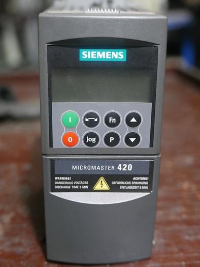 Gebraucht Frequenzumrichter Siemens Micromaster 420 6SE6420-2UD17-5AA1