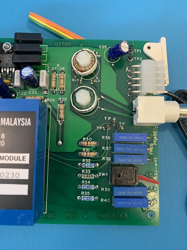 Used Uthe Frequency Control Module 8HS