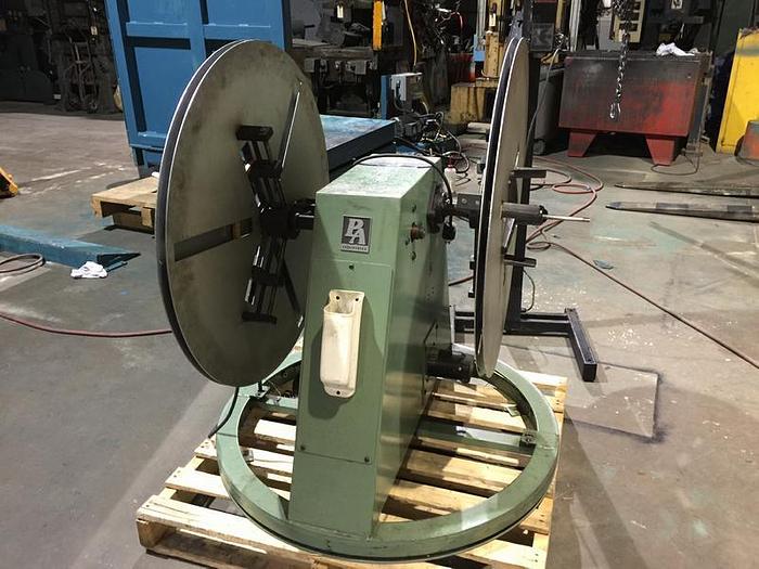 Used 300 Lb., P/A INDUSTRIES, No. DSRA300S, DOUBLE MOTORIZED UNCOILER