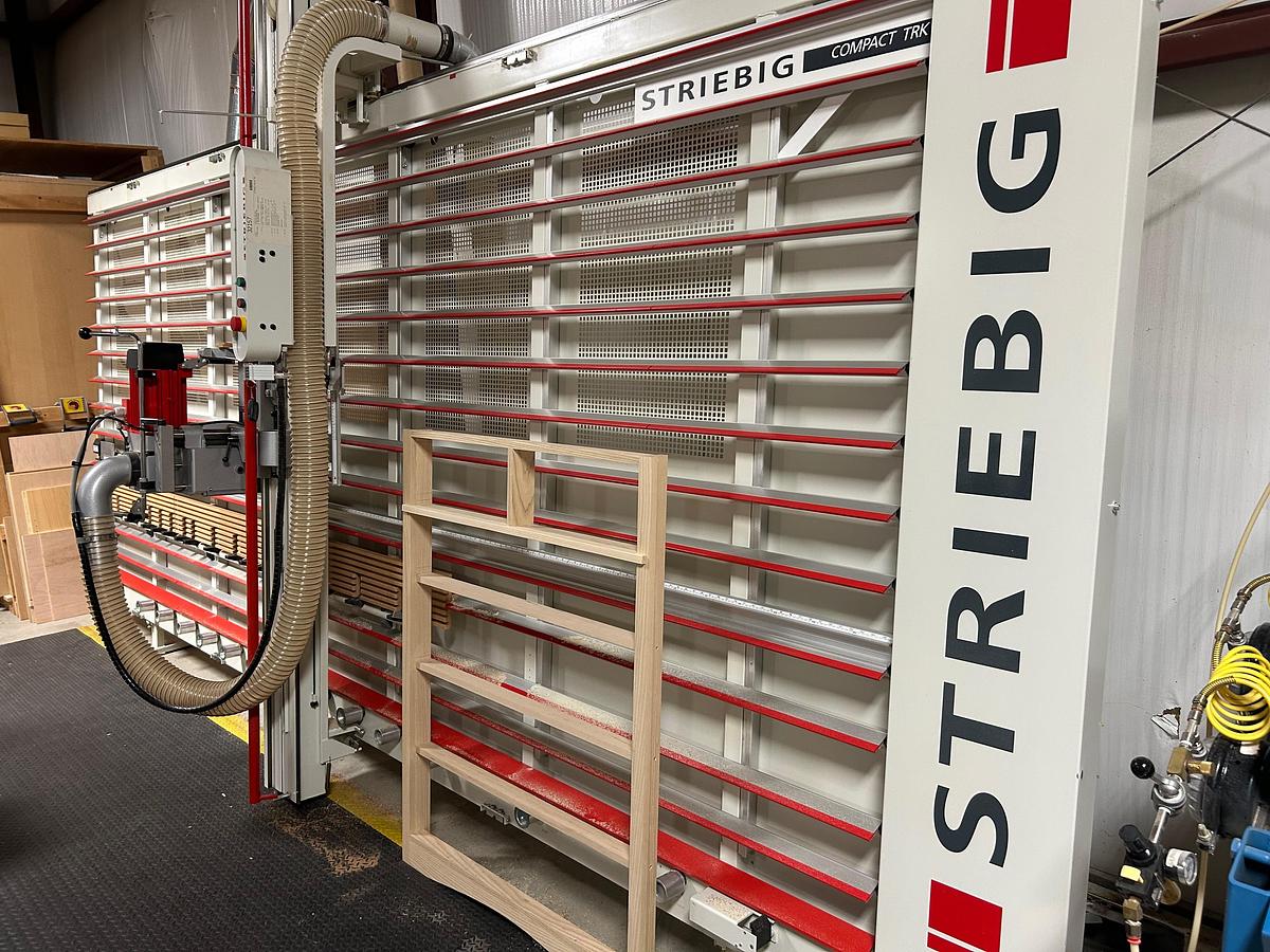Used Striebig Compact Plus TRK Vertical panel saw