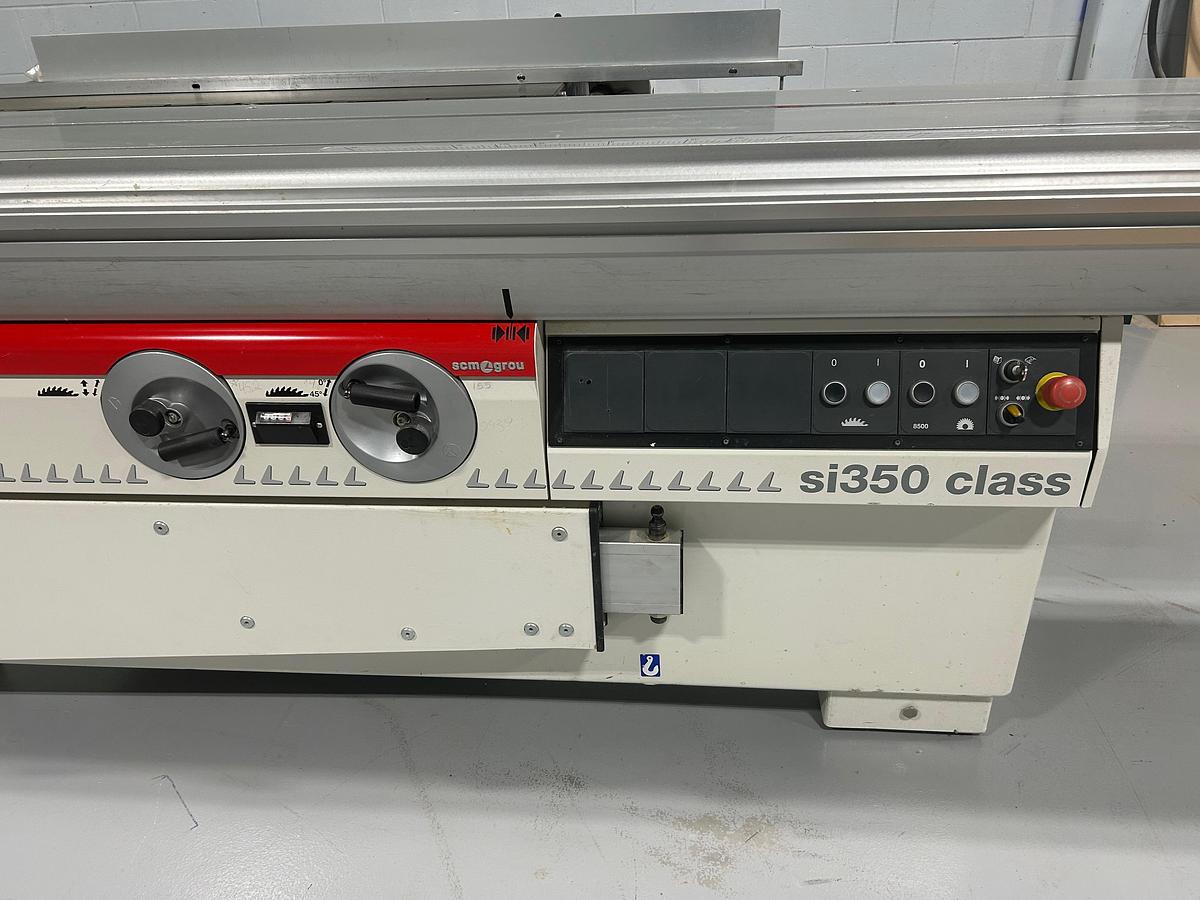 Used SCMI Si350 Class 10' sliding panel saw