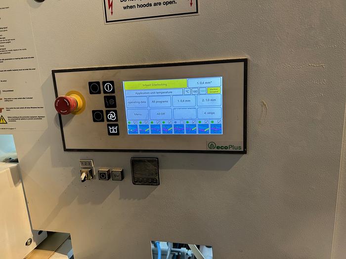 Used 2021 Homag Edgeteq S-200 edgebander with Airtec