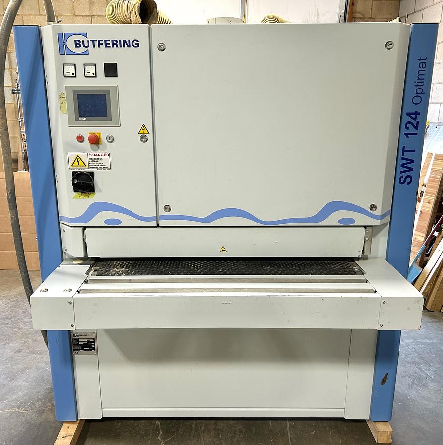 Used Butfering SWT124RC 43" wide belt sander