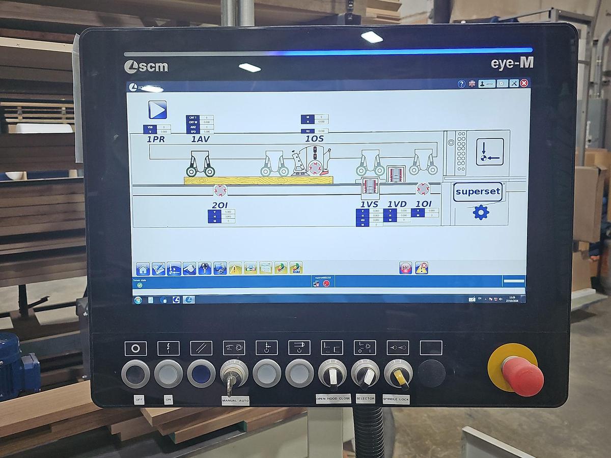 Used SCMI Superset NT moulder