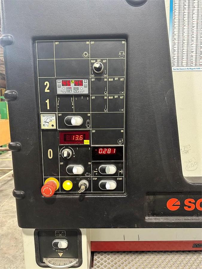 Used 2004 SCMI SCMI Sandya 3S RCS95 37" double head wide belt sander