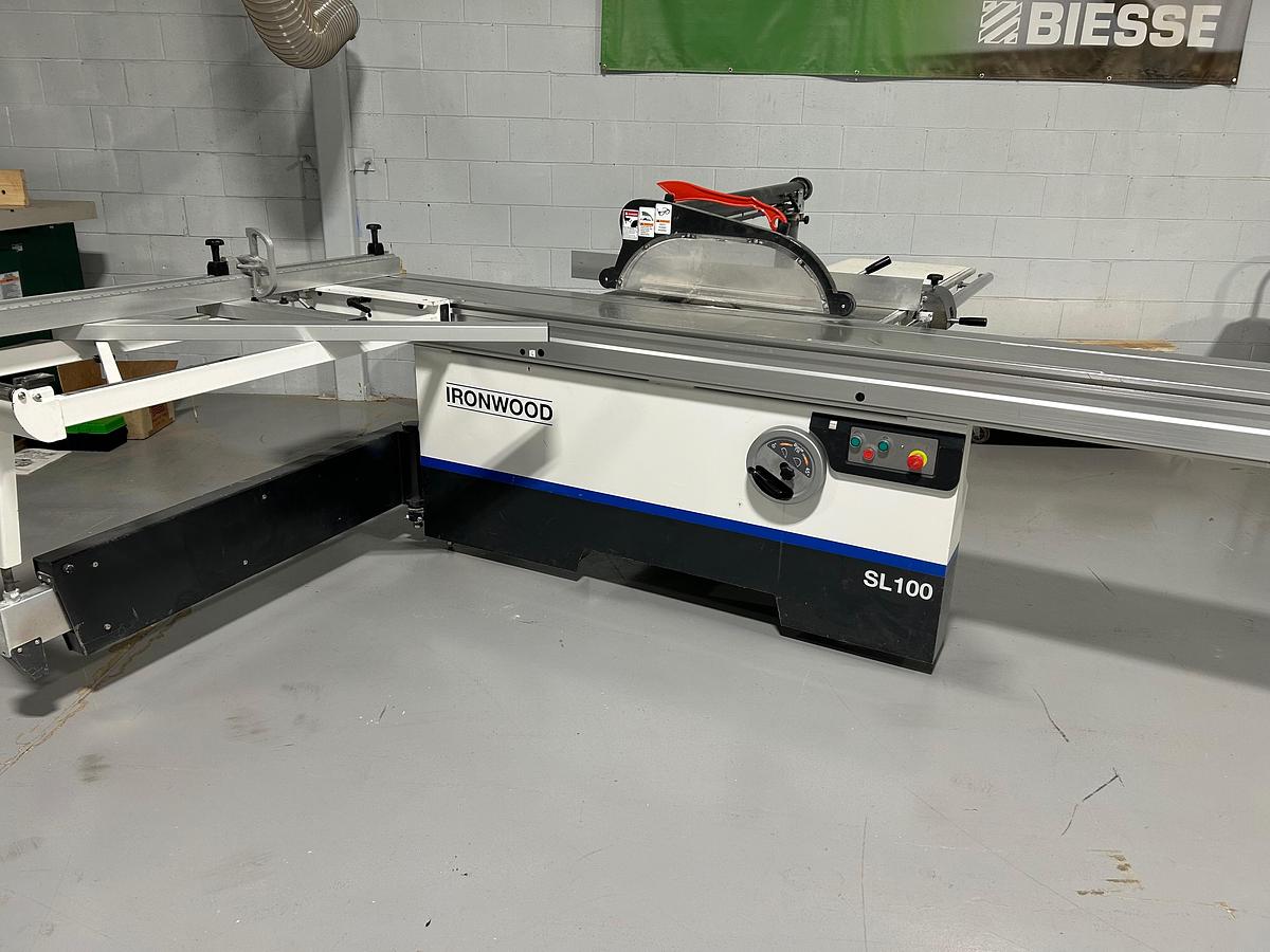 Used Ironwood SL100 10' sliding table saw