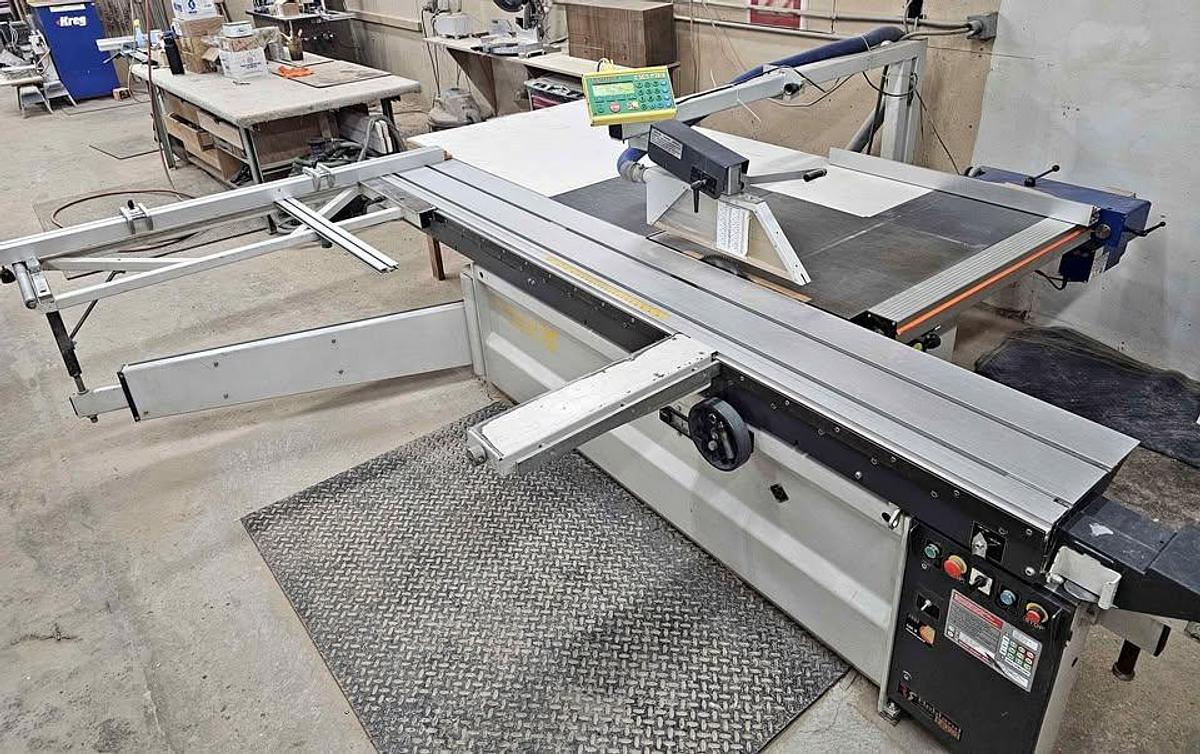Used Robland Z-3200 10' sliding table saw
