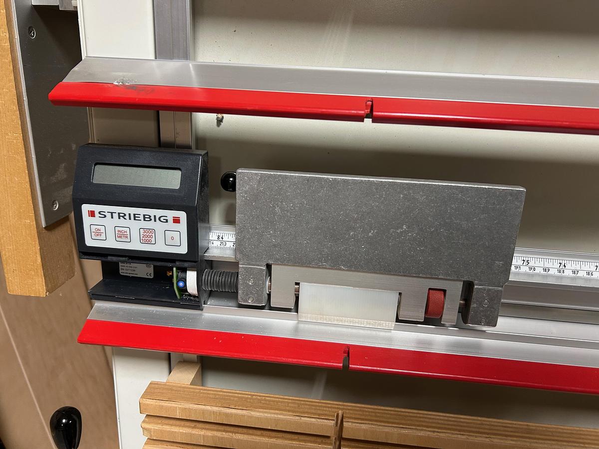 Used Striebig Compact Plus TRK Vertical panel saw
