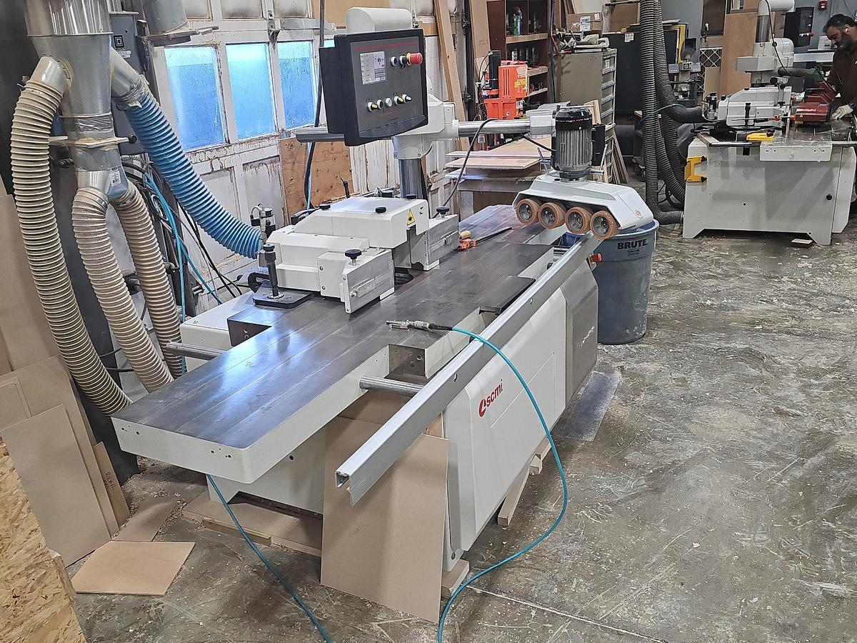 Used SCMI Ti5 5 axis CNC spindle shaper