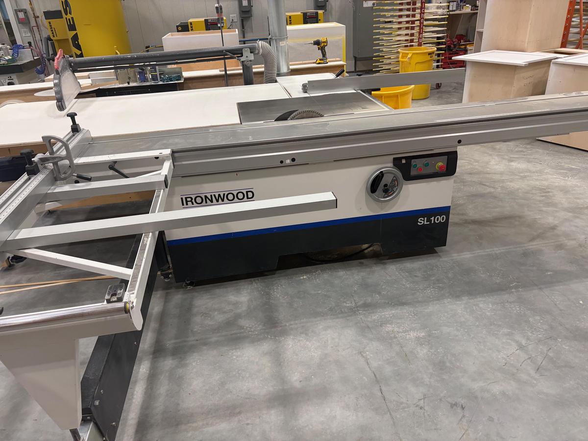 Used Ironwood SL100 10' sliding table saw
