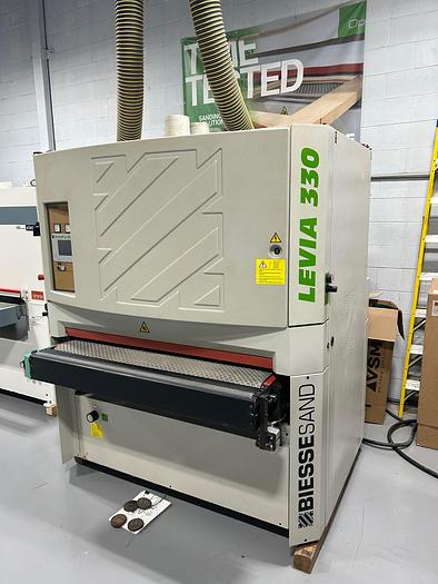 Used 2006 Biesse Levia 330-1350 3 head 53" wide belt sander