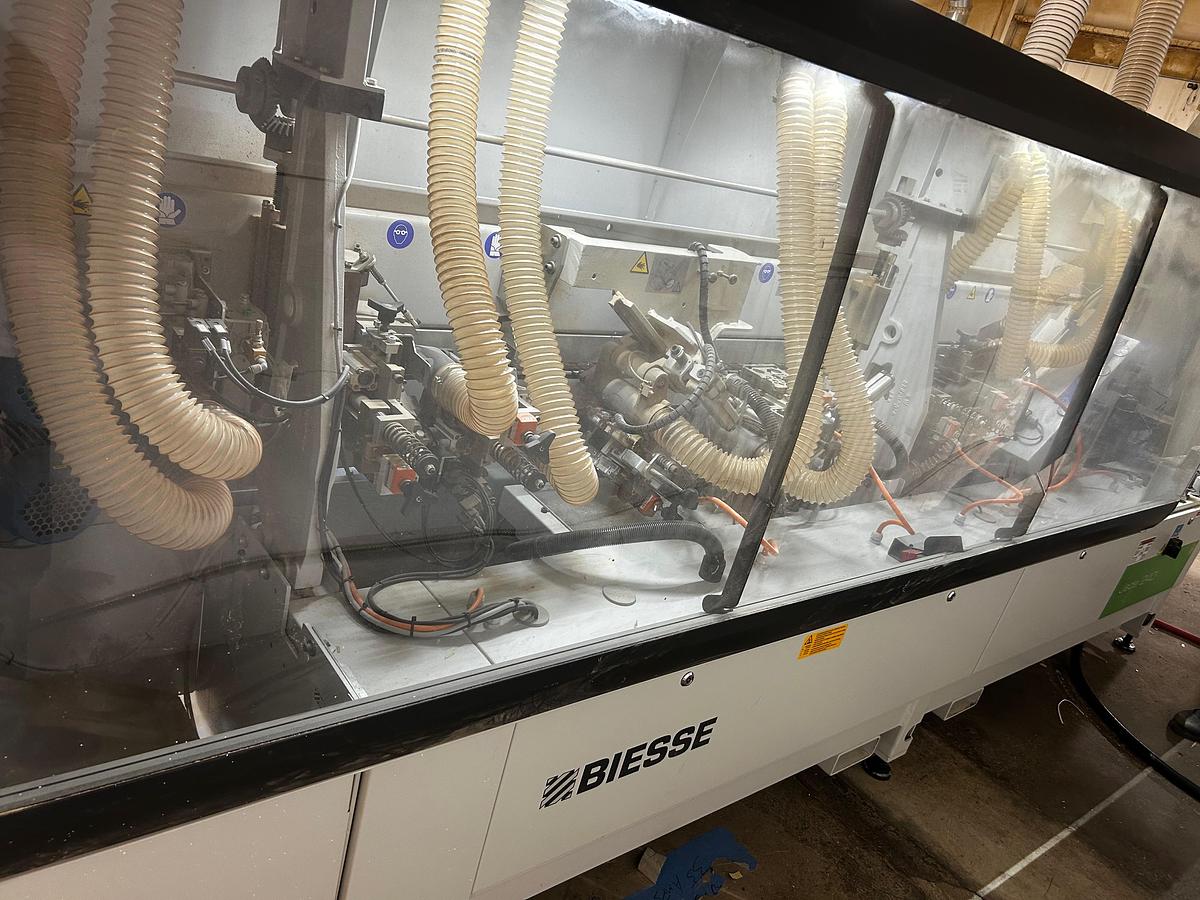 Used 2022 Biesse Jade 240 edgebander with Pre-mill and 2 motor corner rounding