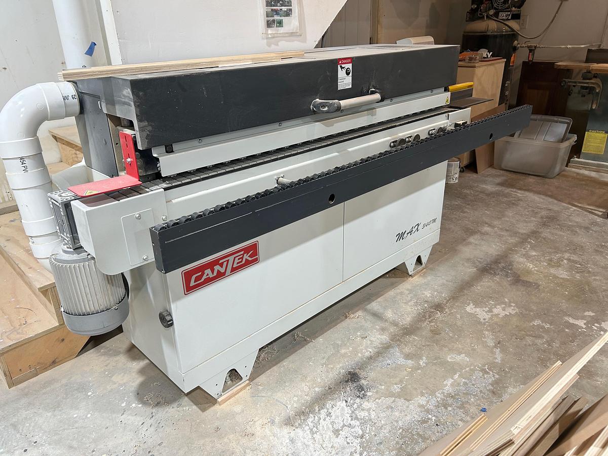 Used Cantek MX340m edgebander