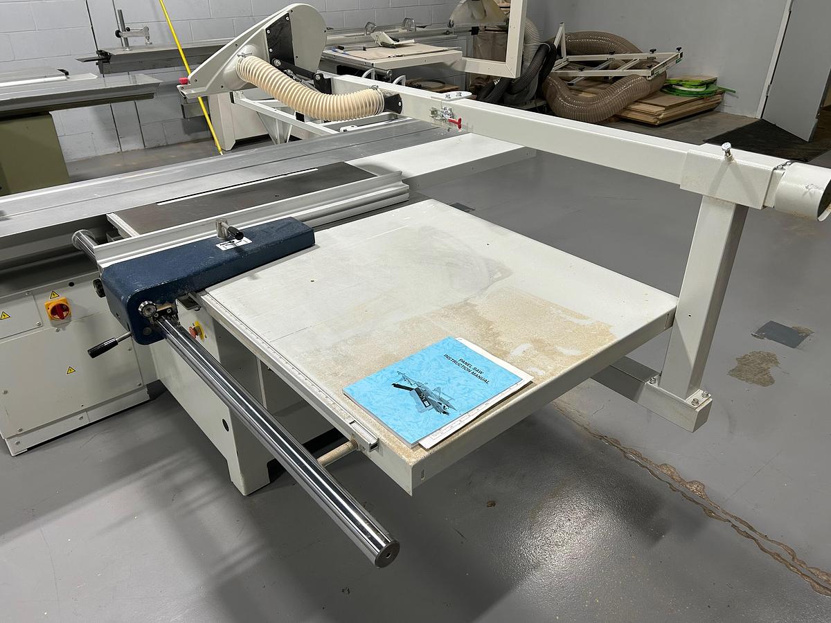 Used Cantek D405-8M sliding table saw