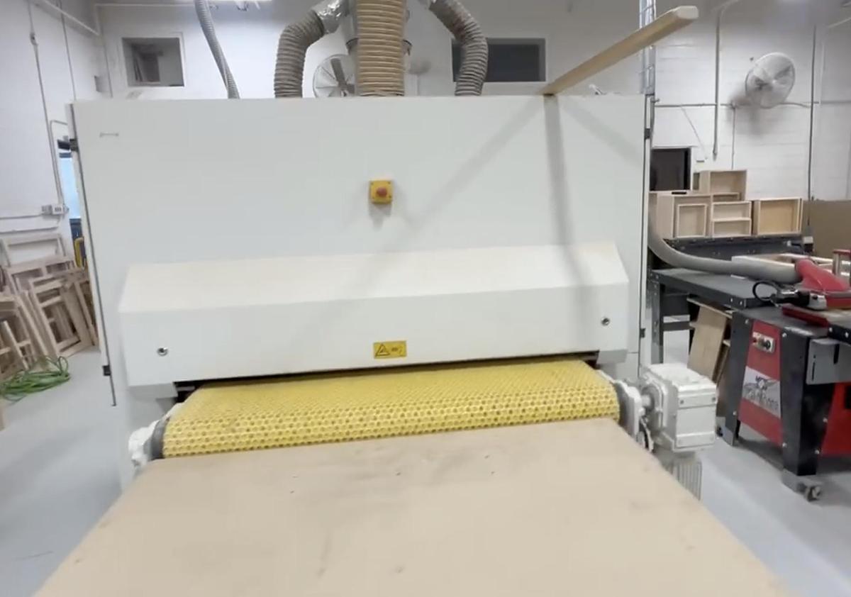 Used 2001 Butfering E-LINE 313 RRE 53" 3 head wide belt sander E-LINE 313RRE