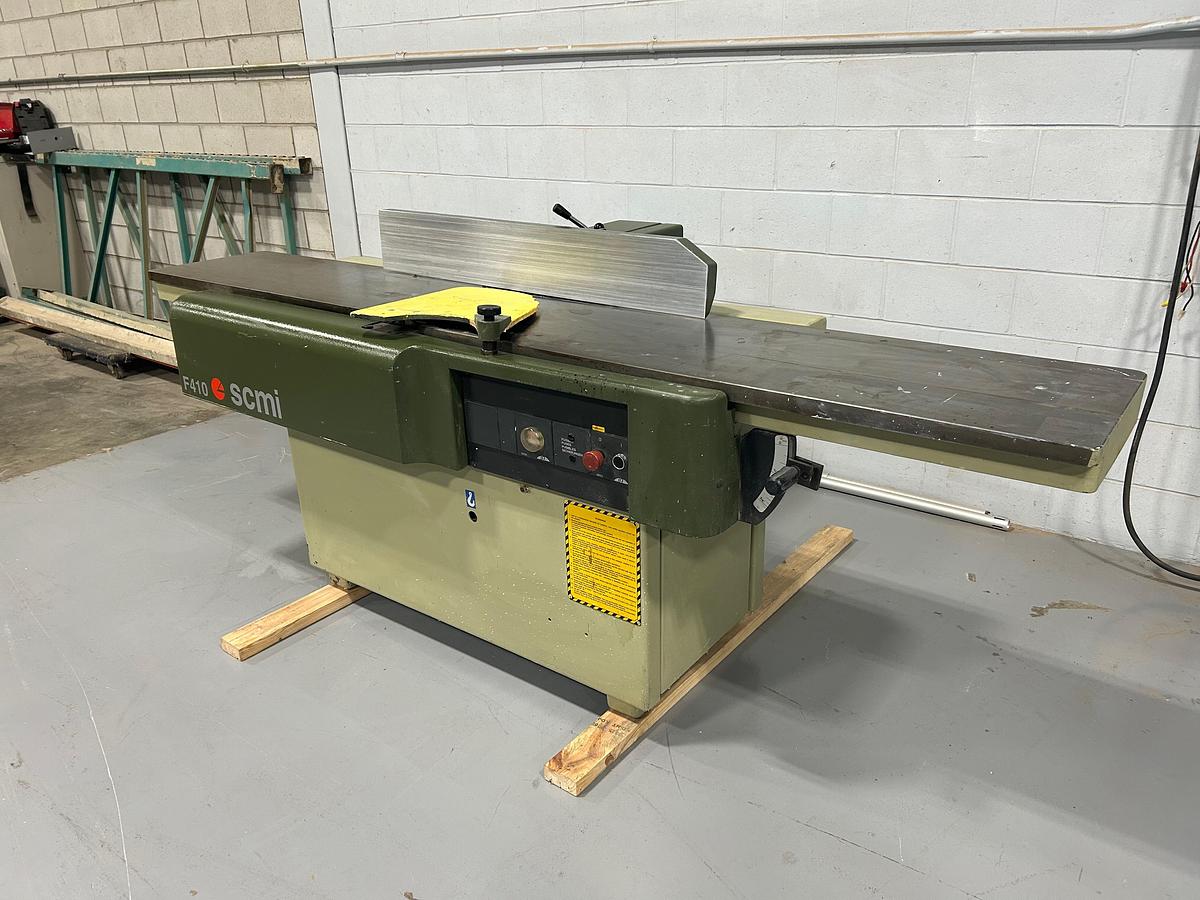 Used SCMI F410 16" jointer F410