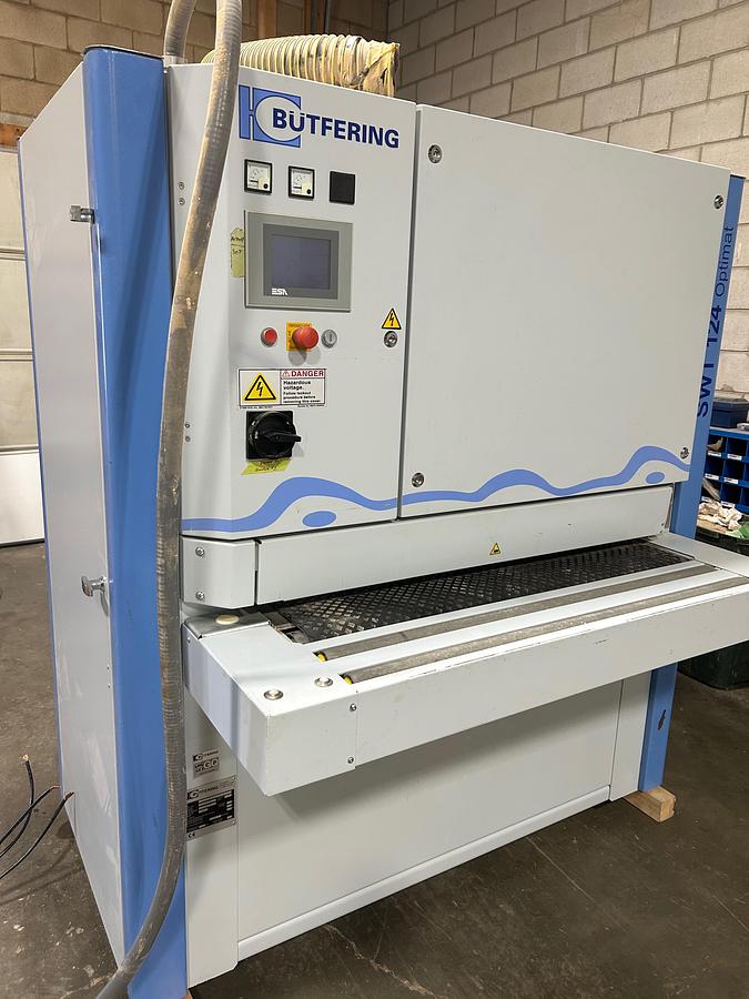 Used Butfering SWT124RC 43" wide belt sander