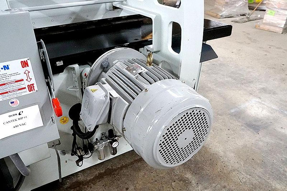 Used 2019 Cantek Cantek R18  18" straight line rip saw