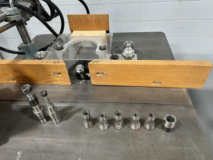 Used Linmac MP21 Tilting spindle shaper