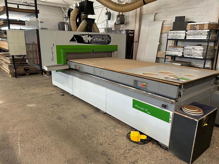 Used 2019 Biesse Rover K 1531 5' x 10' Flat table CNC router