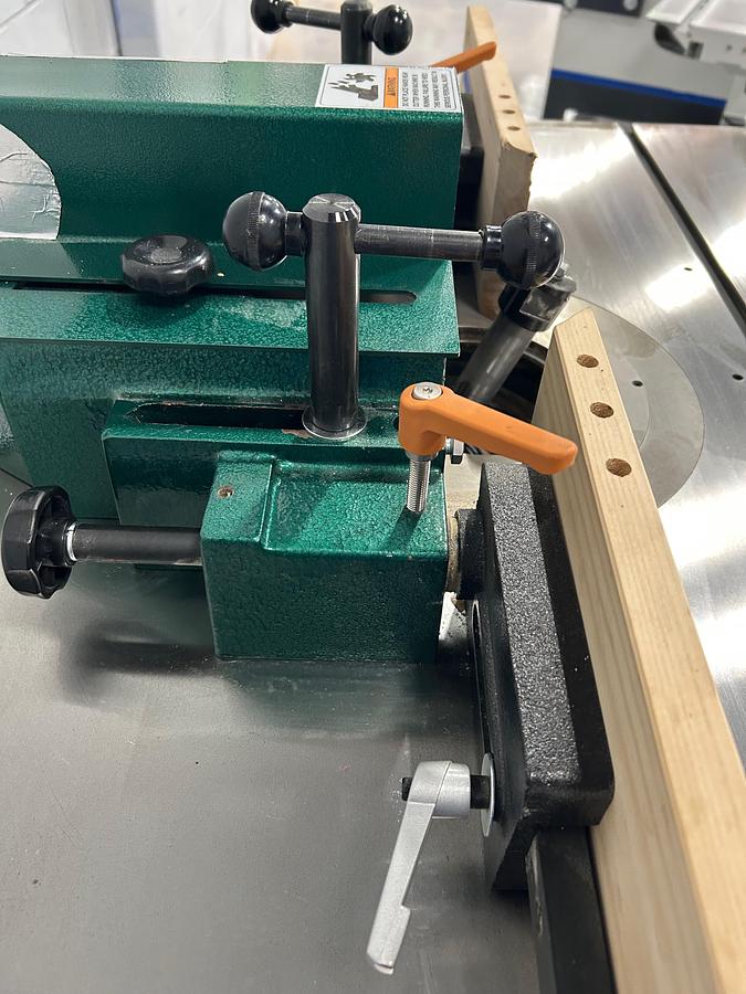 Used 2024 Grizzly G-O6080X Extreme series tilting spindle shaper