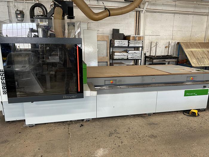 Used 2019 Biesse Rover K 1531 5' x 10' Flat table CNC router
