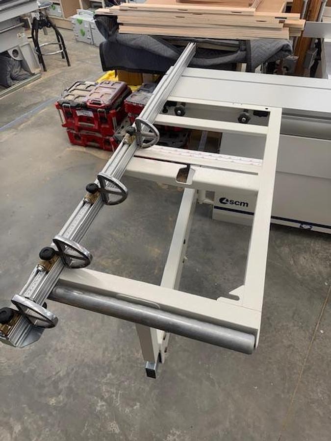 Used 2024 SCMI MiniMax SC-4E 8' sliding table saw