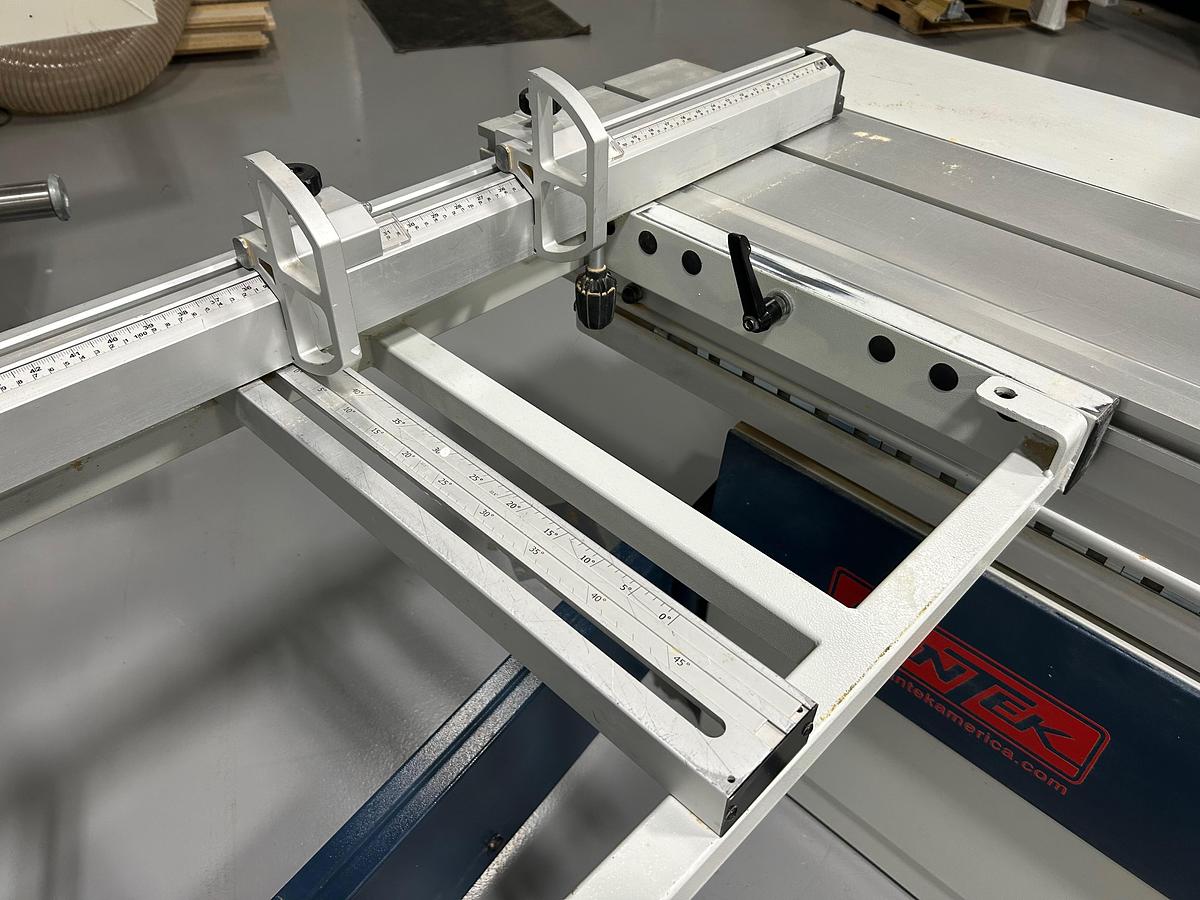 Used Cantek D405-8M sliding table saw