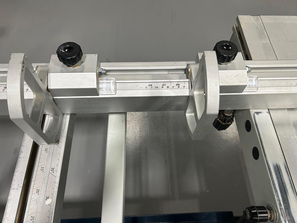Used Cantek D405-8M sliding table saw