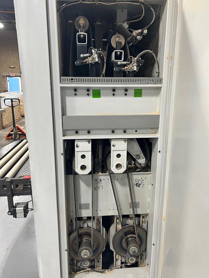 Used 2005 Biesse Levia 110  43" double head wide belt sander