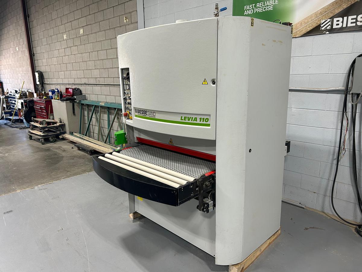 Used 2005 Biesse Levia 110  43" double head wide belt sander