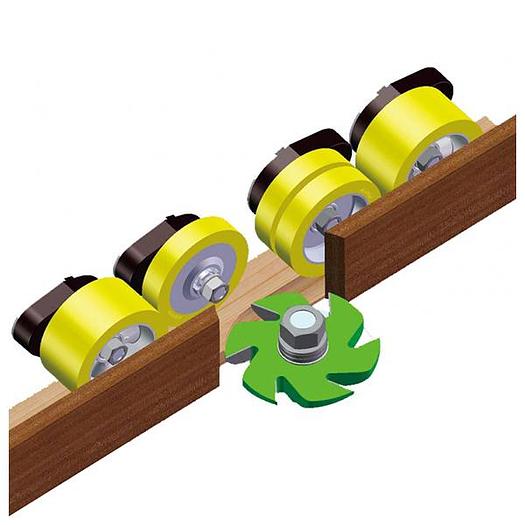 Cantek DC40 4 Roll, Variable speed