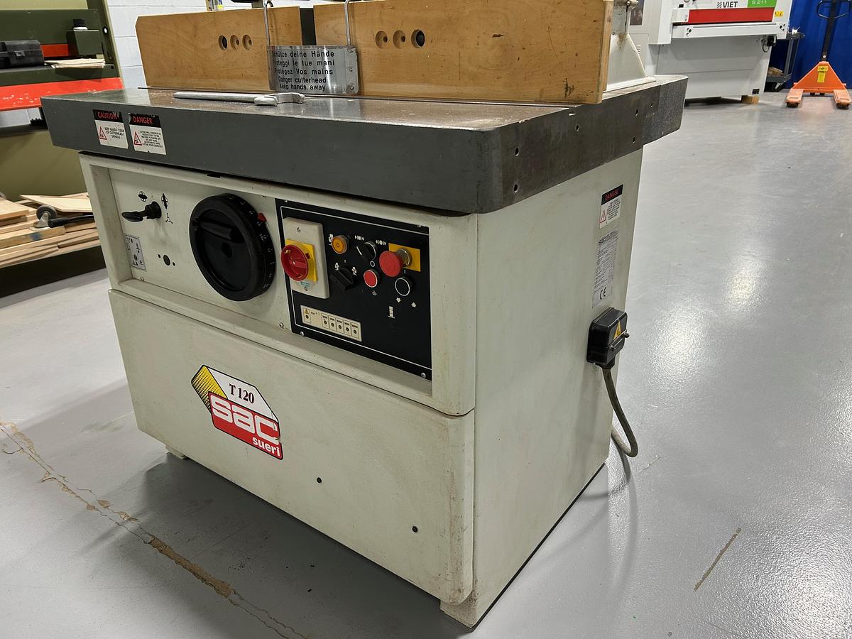 Used SAC T-120 shaper