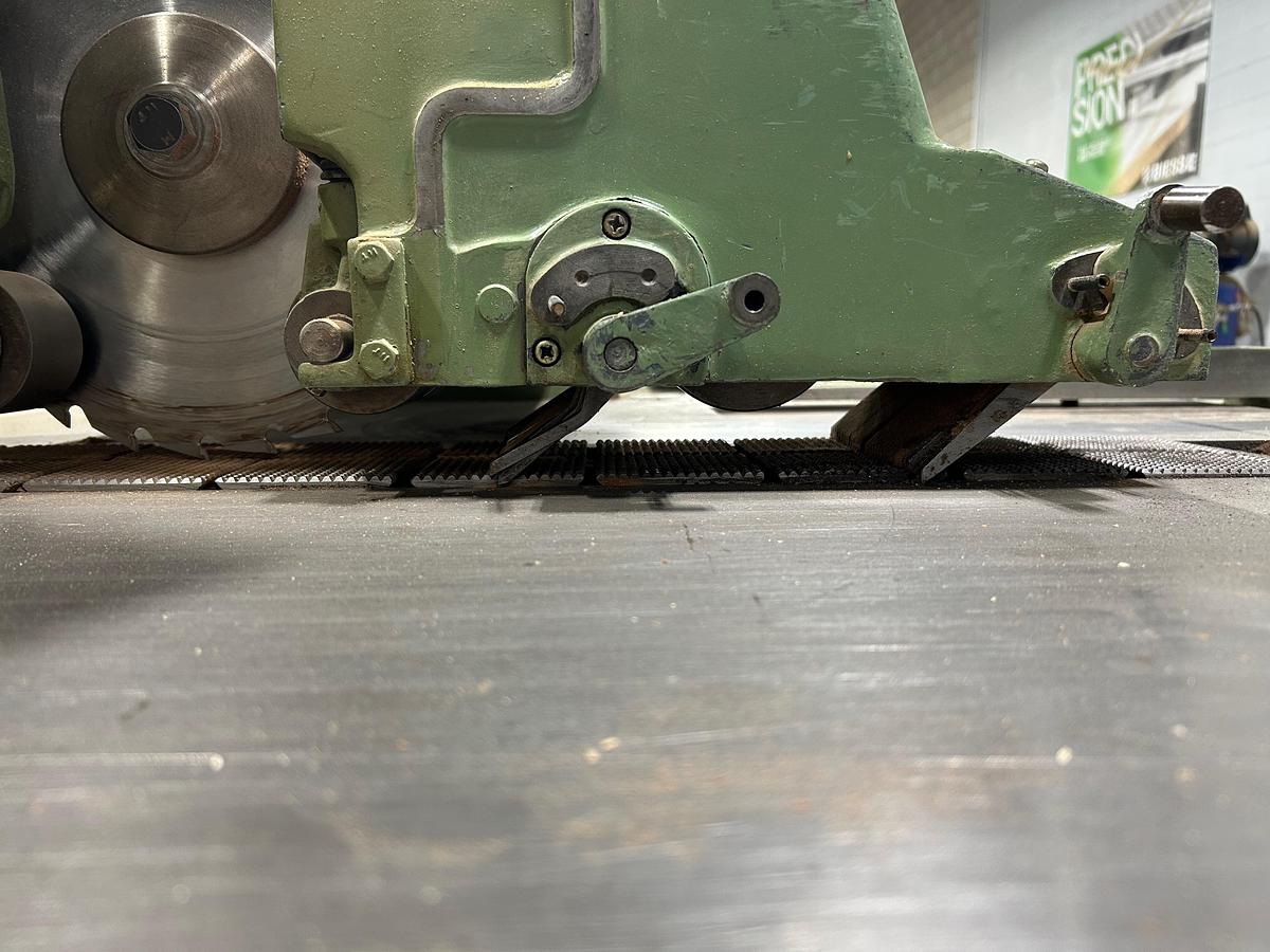 Used IMC Straight line rip saw
