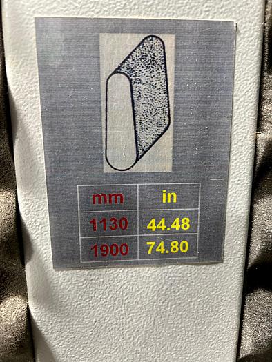 Used 2016 Biesse S211 2 head wide belt sander