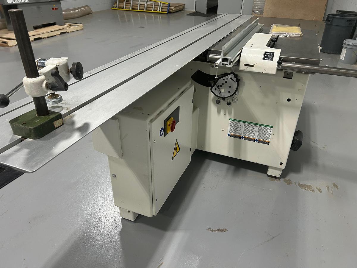 Used SCMI Si350 Class 10' sliding panel saw