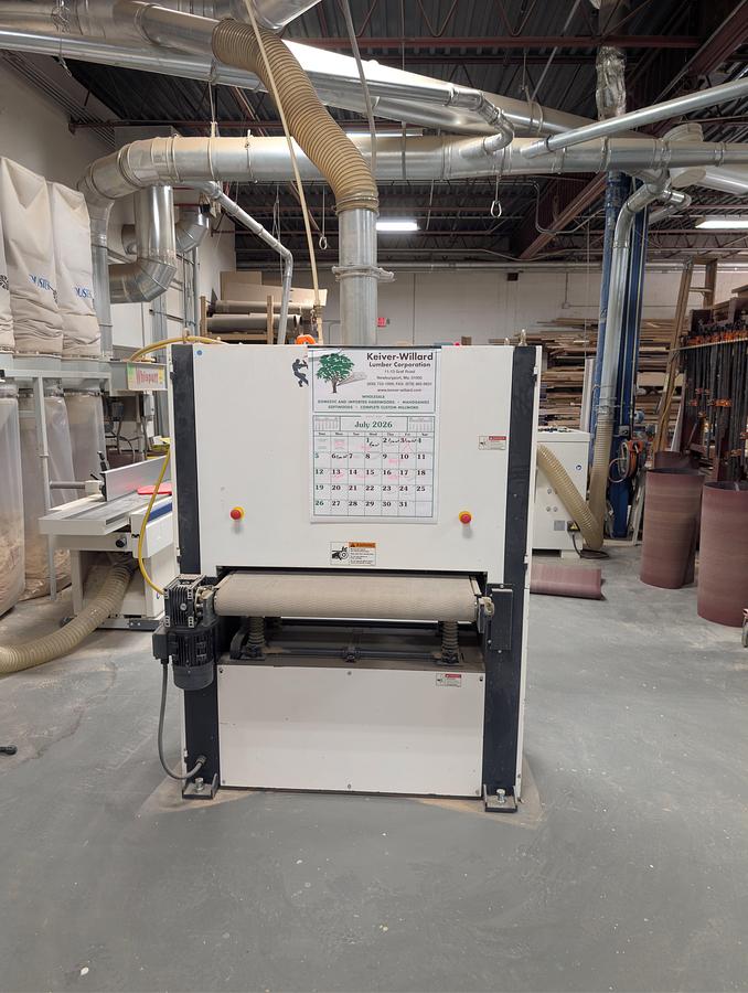 Used Timesaver 1300 series 37" wide belt sander