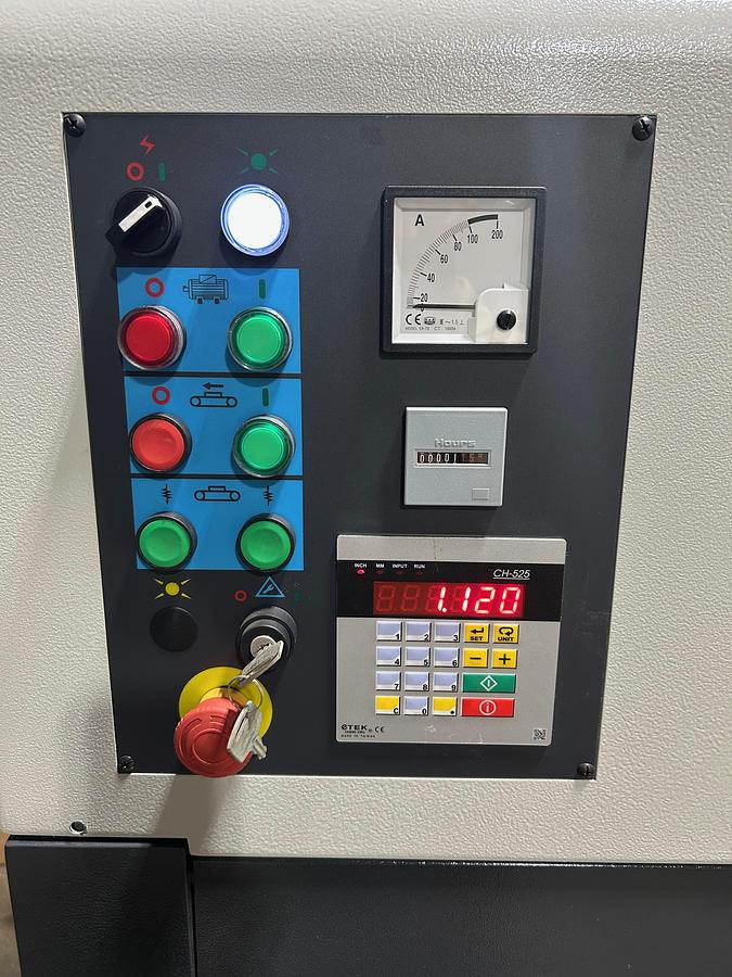 Used Cantek 37" wide belt sander