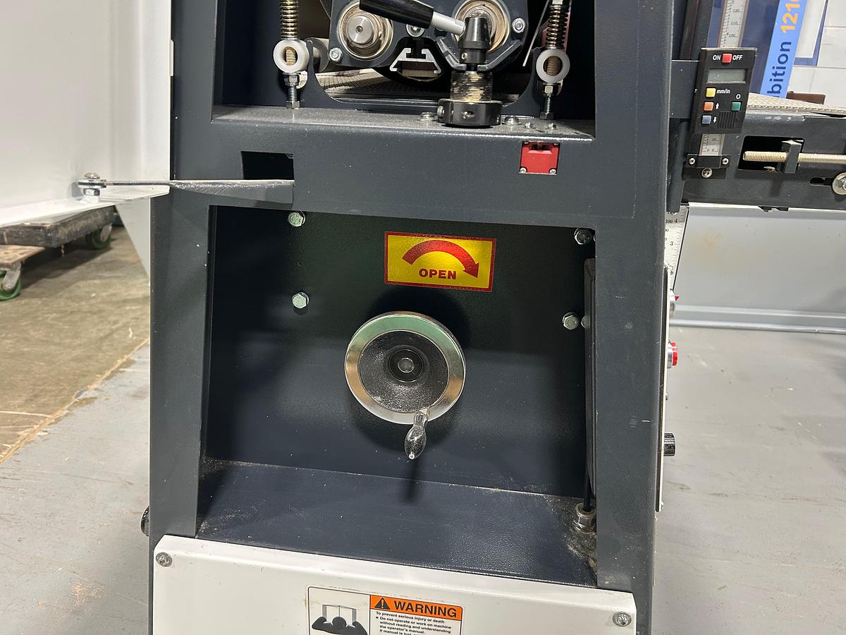 Used Timesaver 37" wide belt sander