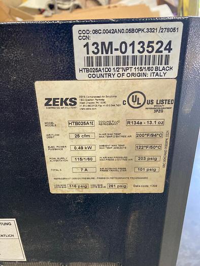 Used Curtis  Curtis 5HP vertical compressor