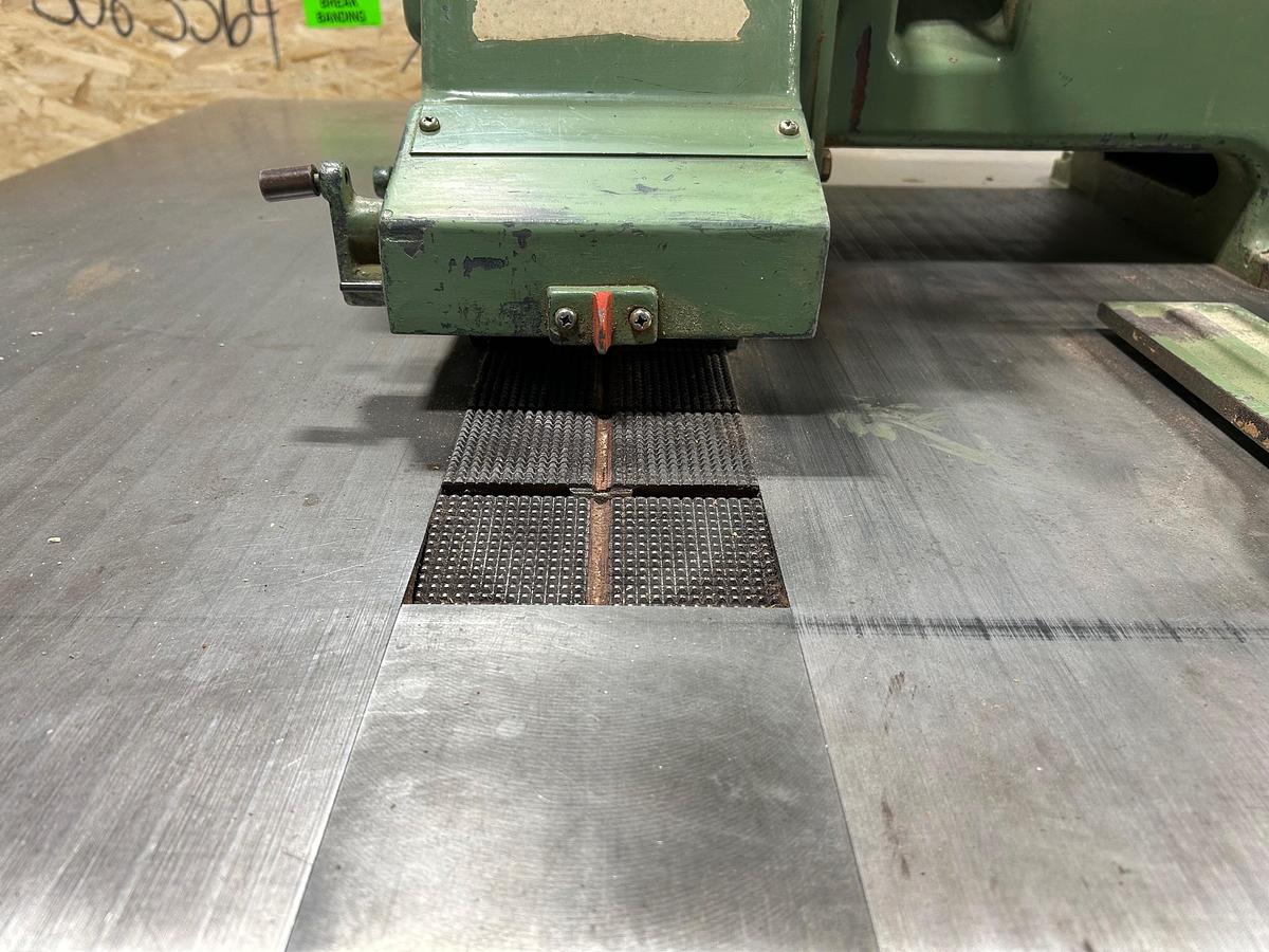Used IMC Straight line rip saw