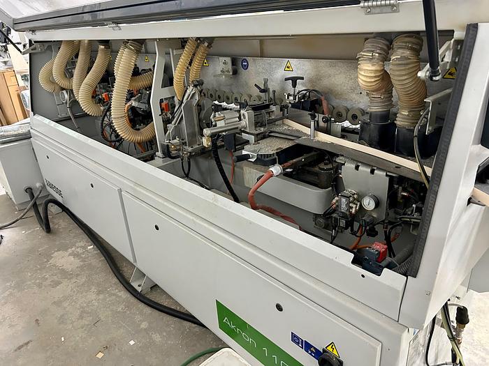 Used Biesse Akron 1130 edgebander with Pre-milling and corner rounding